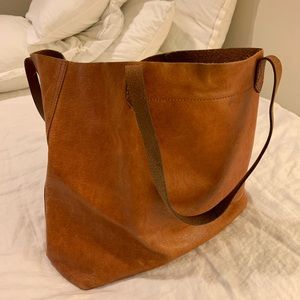 Madewell “The Transport” Leather Tote